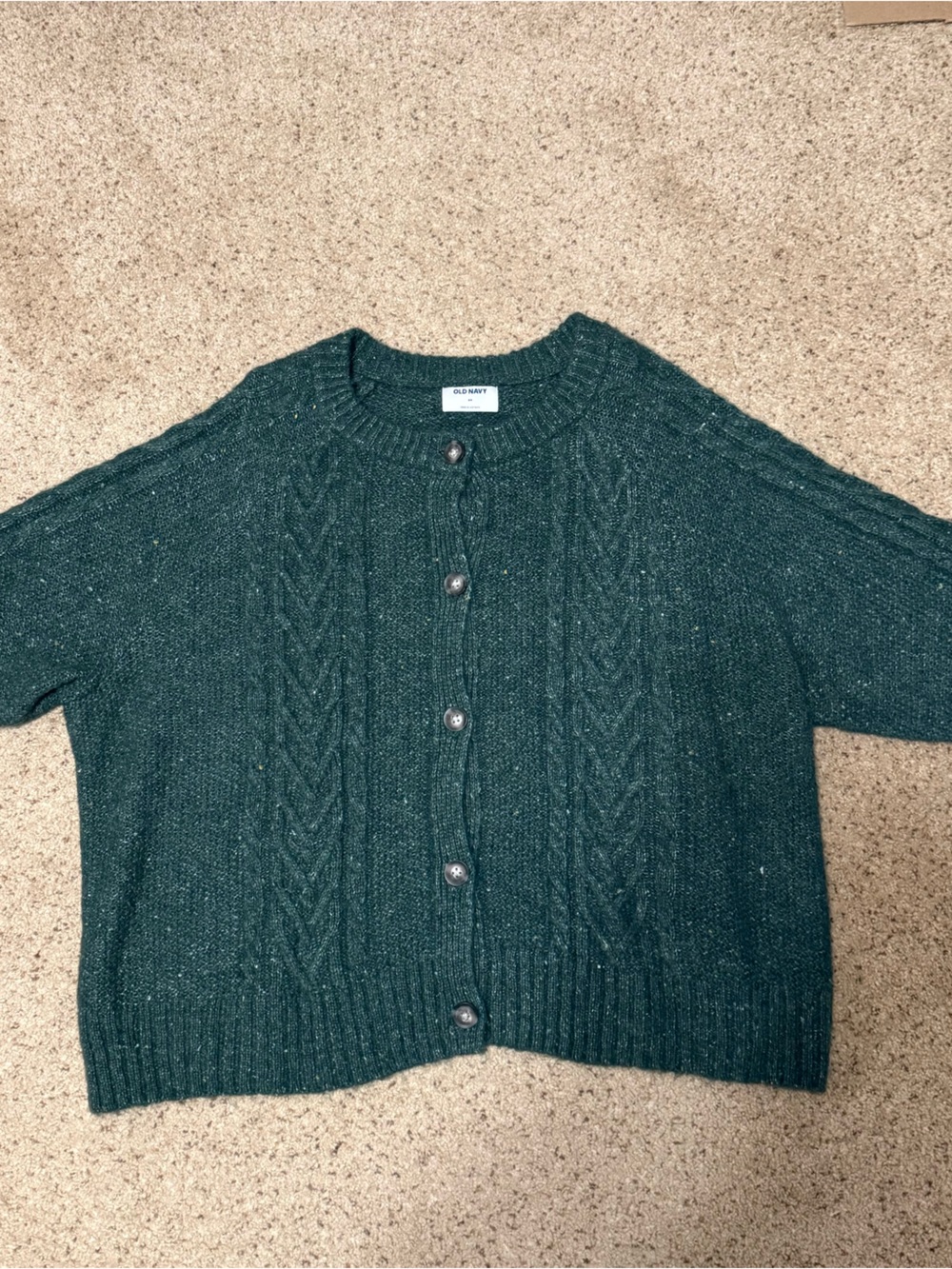 Old Navy green cardigan (size 4x)